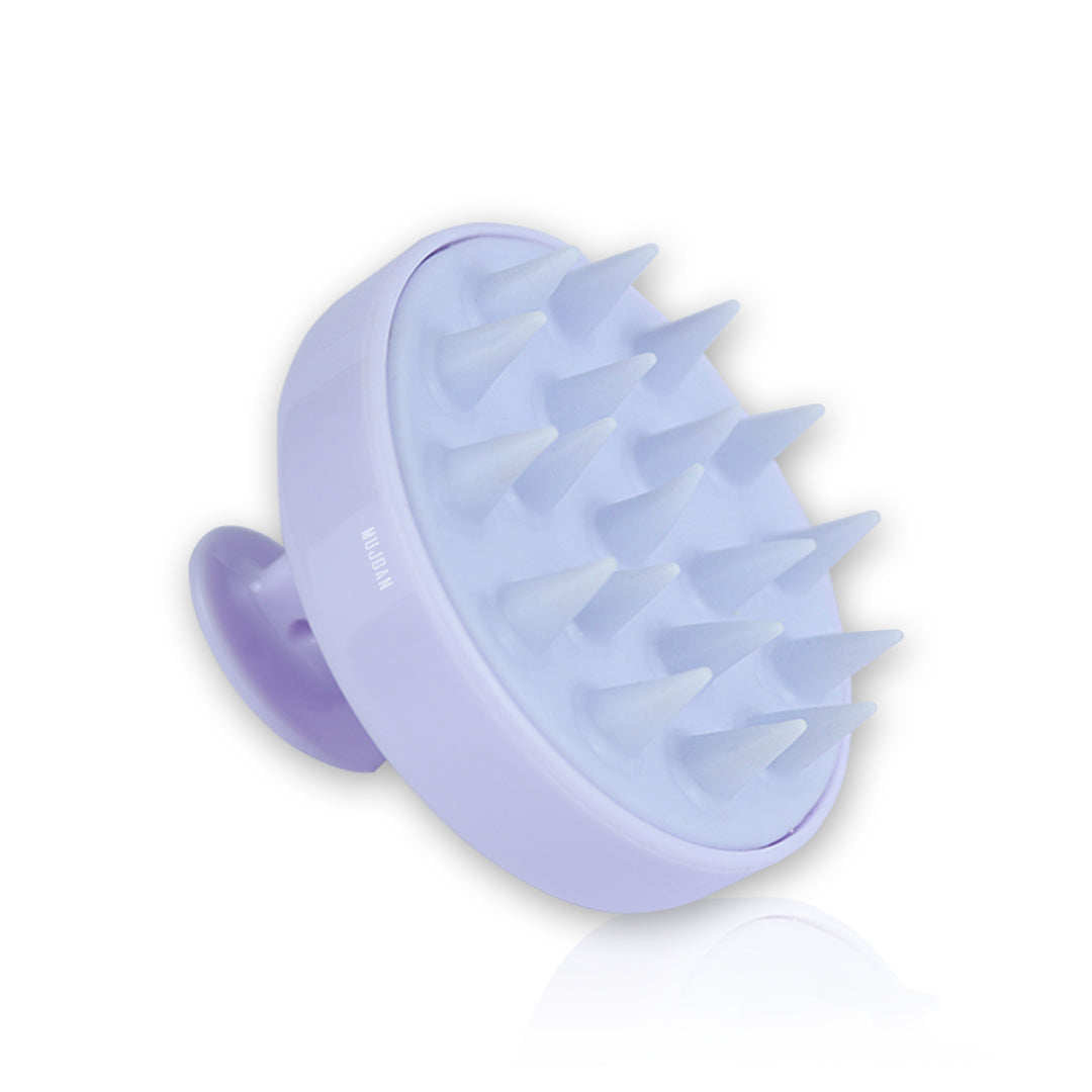 Relaxing Scalp Massager Shampoo Brush in Lilac