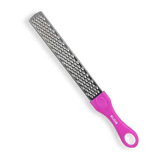 Stainless Steel Kitchen Grater With Handle (Pink)
