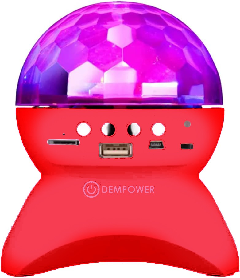 Colorful Disco Ball Party Light in Red for Amazing Parties