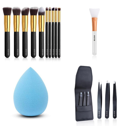 Professional Makeup Brush and Accessory Set