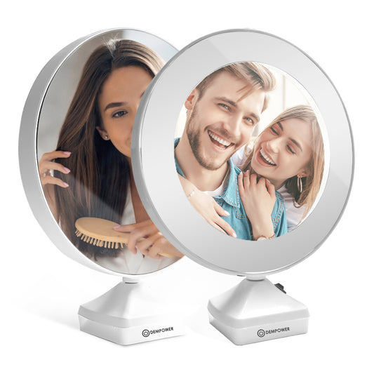 LED Magic Makeup Mirror With Photo Background